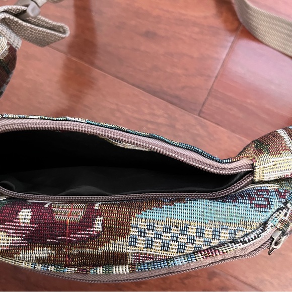 Route 66 Tapestry Fabric Fanny Pack Belt Bag Vintage - Picture 5 of 6